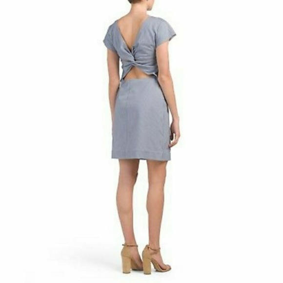 NWT THEORY ANDRIZZA SEERSUCKER DRESS – SIZE 8 - Picture 3 of 7